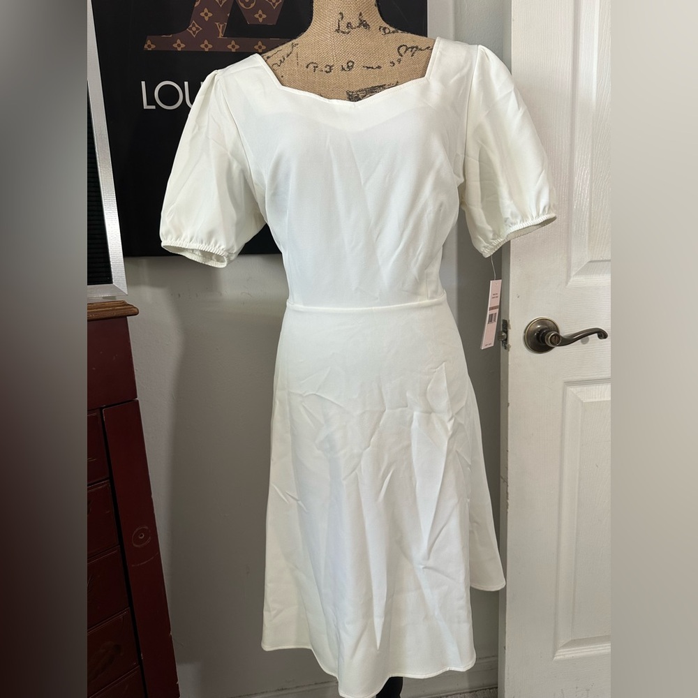 🆕Nanette Lepore Cream Dress